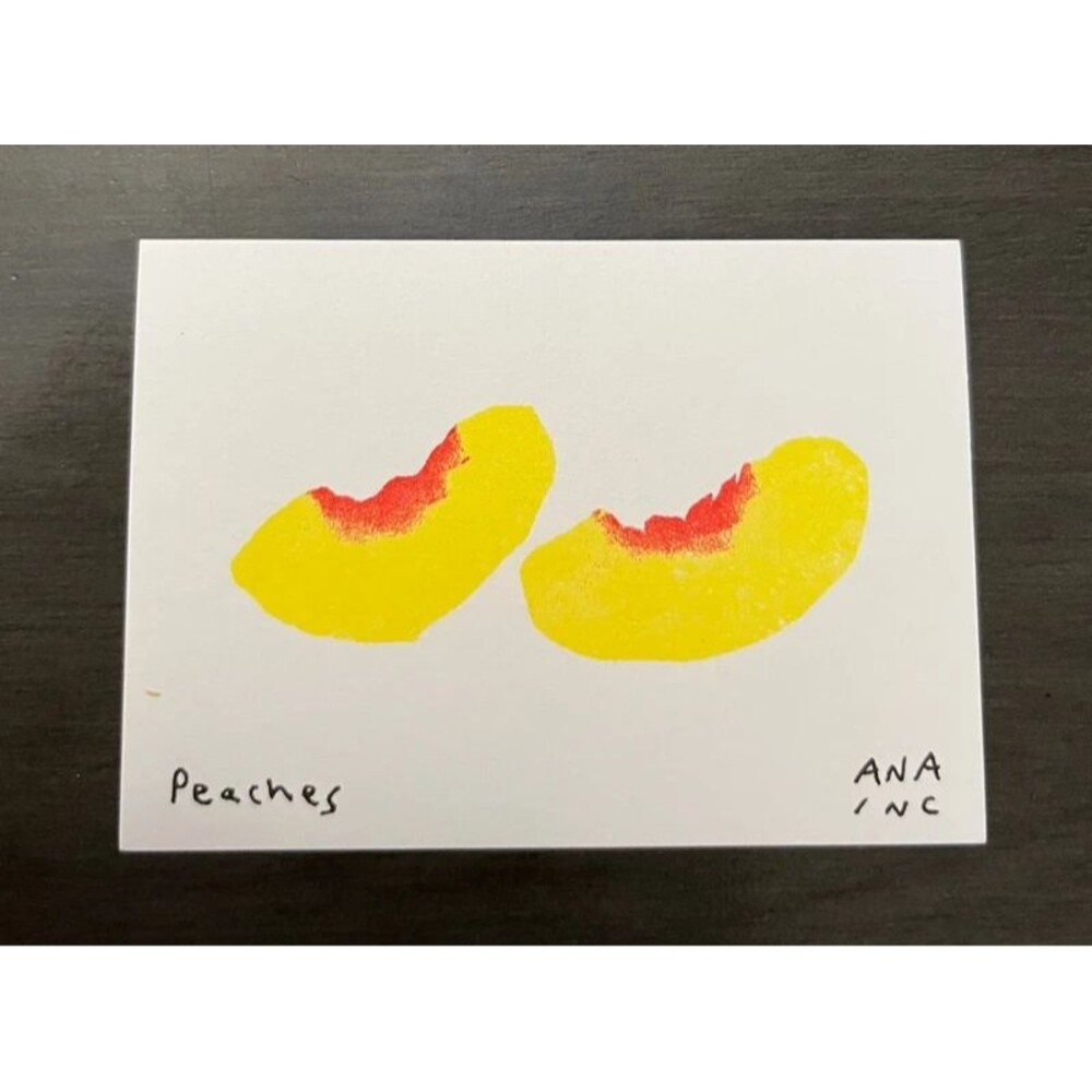 Ana Inciardi Mini Print - Peaches
